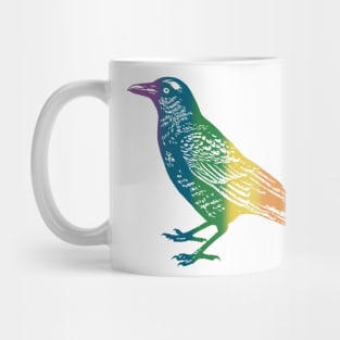 Rainbow Crow Mug